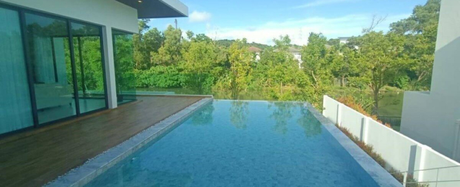 3 Bedroom Canal View Pool Villa for Sale near Ikea on Bypass Road in Koh Kaew, Phuket