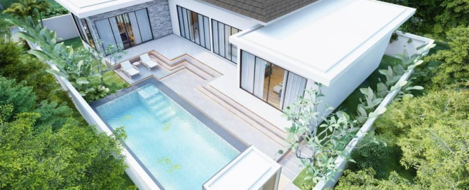 3 Bedroom For Completion Dec 2022 Pool Villa for Sale in Soi Saiyuan in Rawai, Phuket