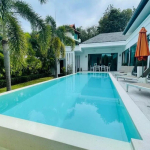 3 Bedroom Modern Balinese-Style Tropical Pool Villa for Sale in Soi Samakki in Rawai, Phuket