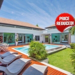 4 Bedroom Villa with Huge 12 x 4 Metre Saltwater Pool For Sale in Rawai, Phuket