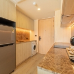 1-bedroom resort condos for sale in the Laguna area near Bang Tao Beach, Phuket kitchen with washing machine PSC-BAN-976