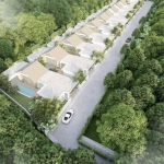 3-bedroom pool villa in the Laguna Area in Cherng Talay, Phuket aerial view of development PSV-CHE-973