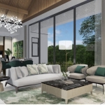 3-bedroom pool villa in the Laguna Area in Cherng Talay, Phuket open plan living dining and kitchen area PSV-CHE-973