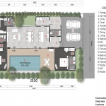 3-bedroom pool villa in the Laguna Area in Cherng Talay, Phuket 3 bedroom floorplan PSV-CHE-973