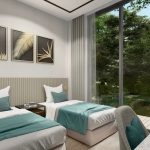 3-bedroom pool villa in the Laguna Area in Cherng Talay, Phuket bedroom with twin beds PSV-CHE-973