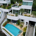 3 Bedroom Pool Villa with Distant Sea Views & Private Lift for Sale near BCIS in Chalong, Phuket