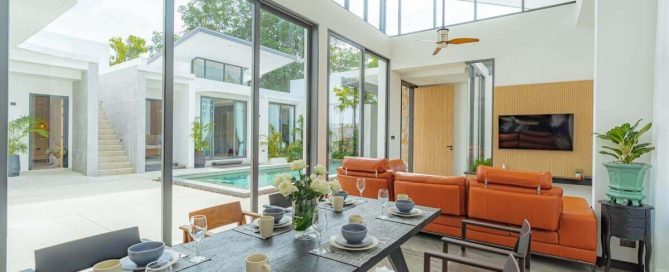 3 Bedroom Tropical Pool Villa with Roof Terrace for Sale near Blue Tree in Cherng Talay, Phuket
