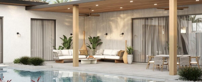 3-4 Bedroom Smart Home Pool Villa for Sale near Laguna in Cherng Talay, Phuket