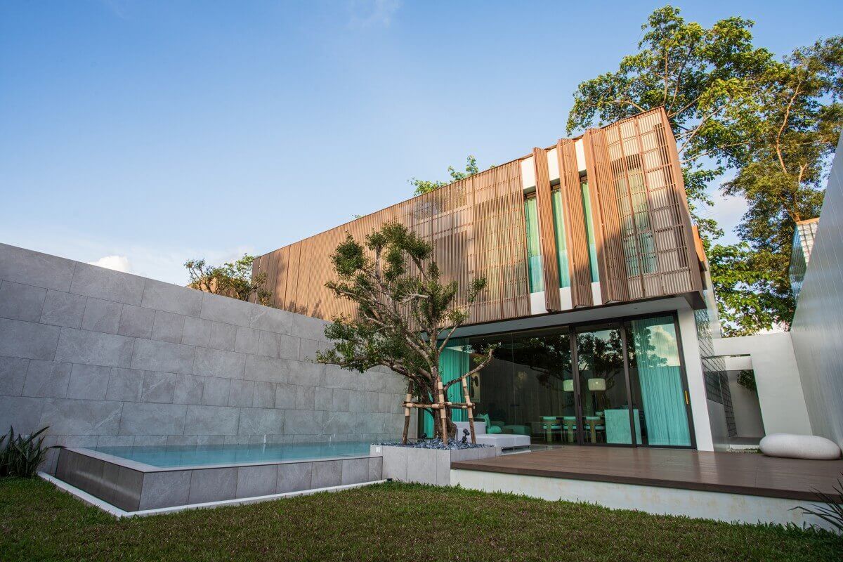 3 Bedroom Japanese Inspired Pool Villa for Sale Walk to Bang Tao Beach, Phuket