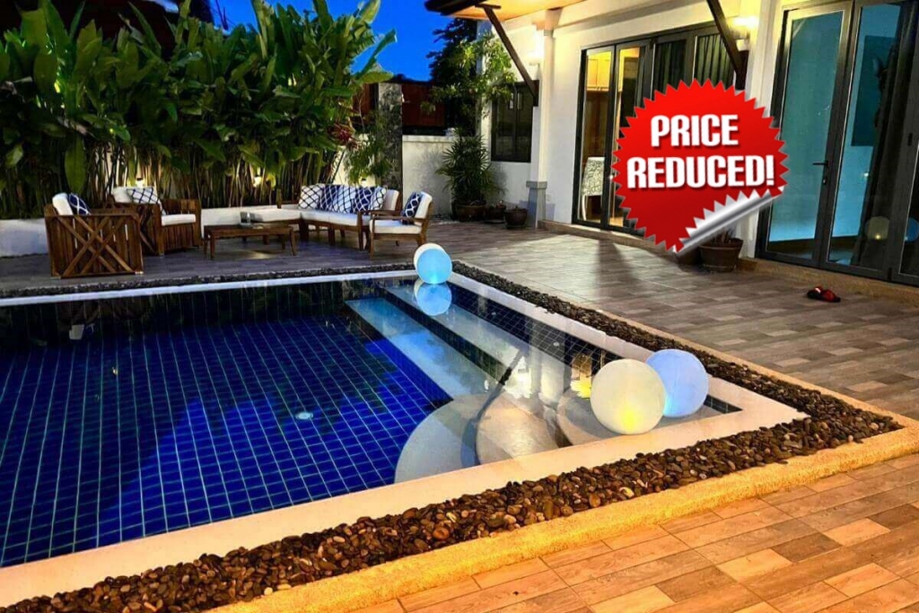 3 + 1 (Home Office) Bedroom Pool Villa for Sale by Owner in Soi Suksan, Rawai, Phuket