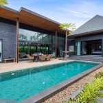 3-4 Bedroom Modern Tropical Pool Villa with Home Office for Sale in Rawai, Phuket