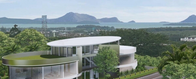 4 Bedroom Sea View Pool Villa for Sale near British International School in Koh Kaew, Phuket
