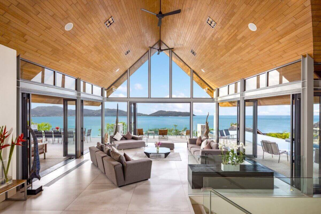 5 卧室 270 度海景豪华泳池别墅，占地 3,000 平方米，位于普吉岛卡马拉岬角出售