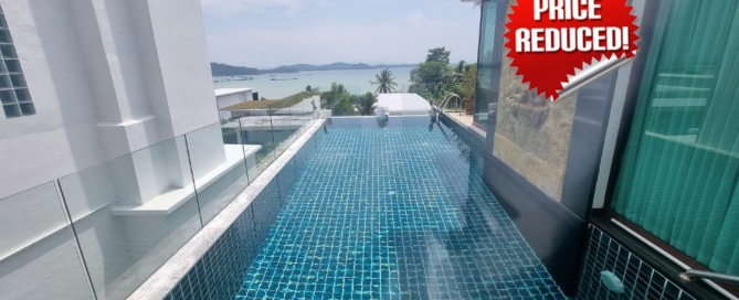 6 Bedroom 5 Storey Townhouse Pool Villa with Stunning Sea View for Sale by Owner at Ao Po Bay, Phuket