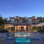 3-bedroom beachfront condos with private pools in Laguna, Phuket - large infinity pool