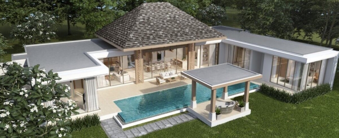 3-5 Bedroom Pool Villas for Sale Next to UWC International School & Thanyapura in Thalang, Phuket