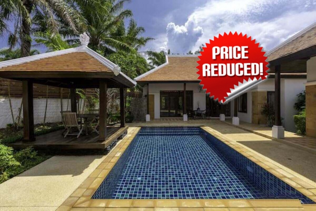4 Bedroom Recently Renovated Pool Villa for Sale near Laguna in Cherng Talay, Phuket