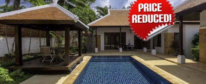 4 Bedroom Recently Renovated Pool Villa for Sale near Laguna in Cherng Talay, Phuket