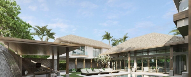4-5 Bedroom Pool Villas with a Community Sports & Wellbeing Centre for Sale in Cherng Talay, Phuket