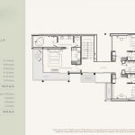 3-4 bedroom pool villas in the 5-Star Layan Bay area, Phuket 3-bedroom 3rd level floorplan PSV-LAY-1041