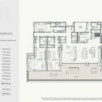 3-4 bedroom condos and penthouses near Layan Beach, Phuket 4 bedroom penthouse ground level floorplan PSC-LAY-1038