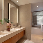 3-4 bedroom condos and penthouses near Layan Beach, Phuket bathroom with double sink PSC-LAY-1038