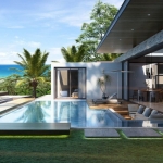 3-4 Bedroom Modern Tropical Sea View Villas near Layan Beach, Phuket