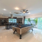 4-bedroom standalone pool villa near Rawai Beach, Phuket pool table and kitchen area PSV -RAW-1040