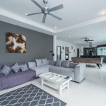 4-bedroom standalone pool villa near Rawai Beach, Phuket open plan living dining kitchen PSV -RAW-1040