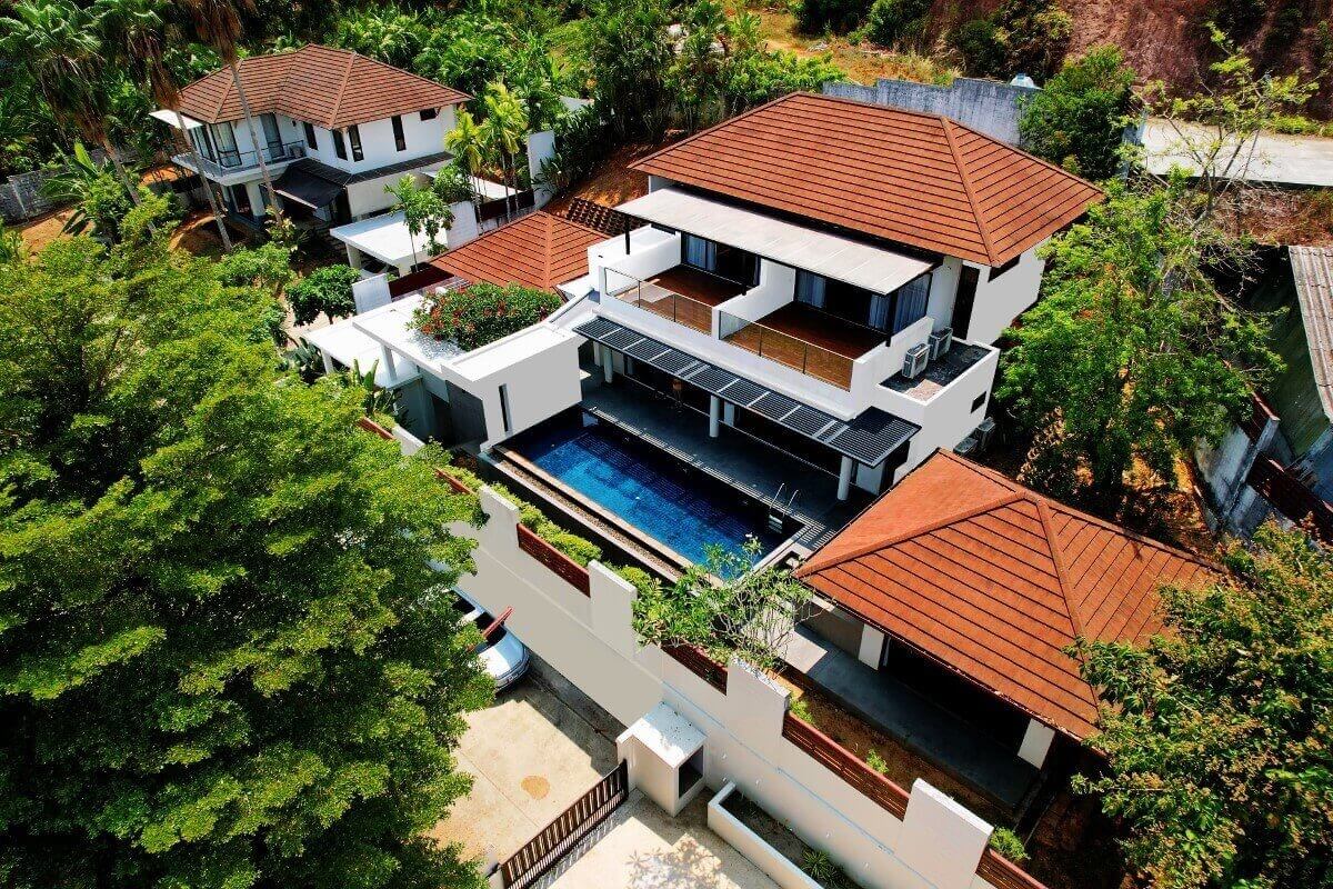 4 Bedroom Pool Villa for Sale at Baan Suan Loch Palm near Kajonkiet International School in Kathu, Phuket