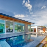 3-bedroom pool villas for sale near Stay Resort in Rawai, Phuket exterior view of villa with pool PSV-RAW-1060