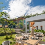 3-bedroom pool villas for sale near Stay Resort in Rawai, Phuket external view of the villa and garden PSV-RAW-1060