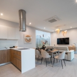 3-bedroom pool villas for sale near Stay Resort in Rawai, Phuket open plan living, dining and kitchen area PSV-RAW-1060