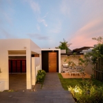 3-bedroom pool villas for sale near Stay Resort in Rawai, Phuket barbeque area and door to parking PSV-RAW-1060