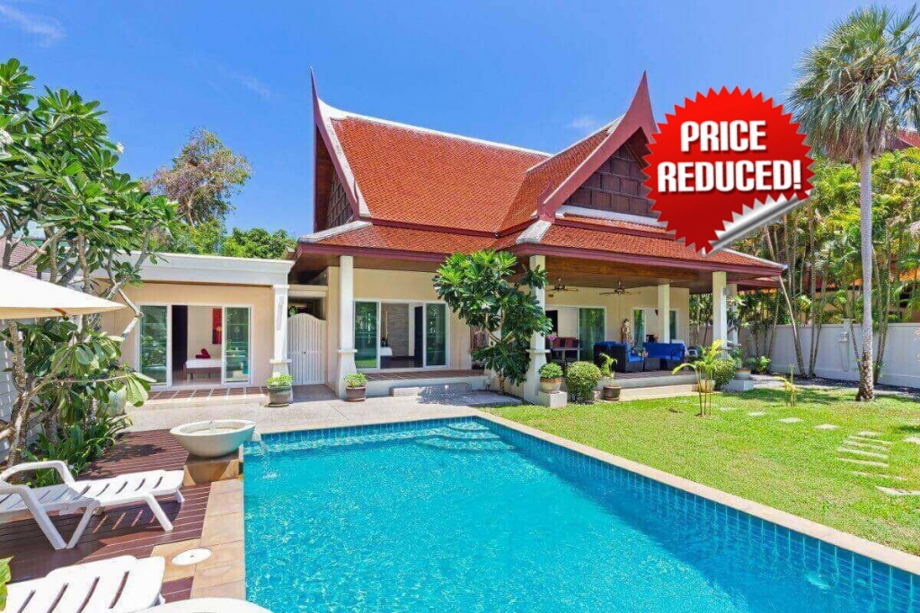 3 Bedroom Pool Villa for Sale near the International School of Phuket in Rawai, Phuket