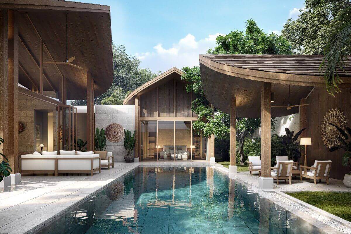 4 Bedroom Pool Villas for Sale in Pasak near Boat Avenue & Laguna in Cherng Talay, Phuket