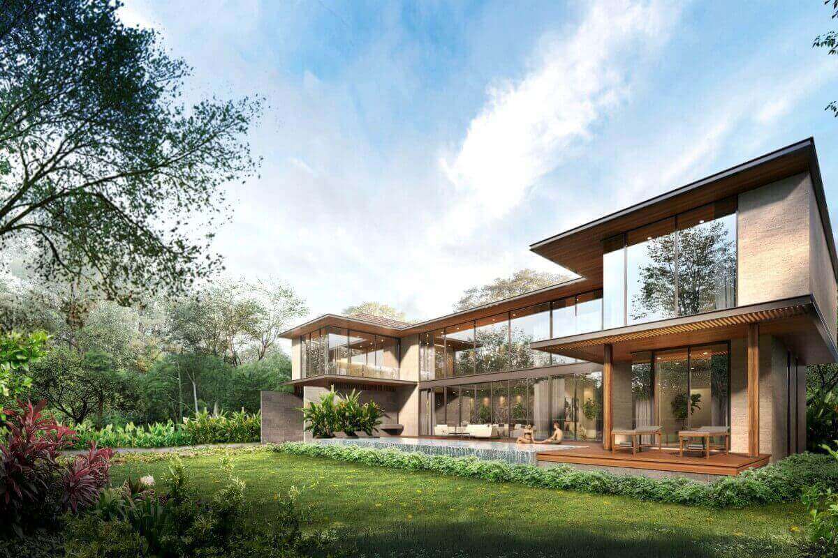 4 or 5 Bedroom Modern Luxury Pool Villas For Sale Walk to Bang Tao Beach, Phuket