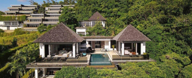 5 Bedroom Sea View Luxury Pool Villa for Sale near Layan Beach, Phuket