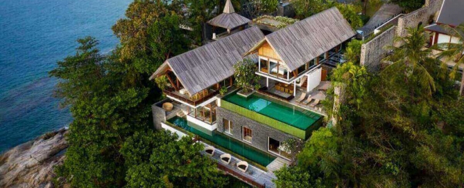 5 Bedroom Sea View Oceanfront Luxury Pool Villa for Sale near Surin Beach, Phuket