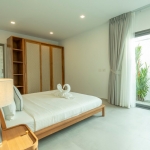 3–4 bedroom pool villa with large pool in Rawai, Phuket bedroom 3 with garden access PSV-RAW-1099