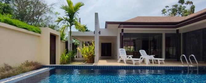 3 Bedroom Family Pool Villa 5 Minutes to Nai Harn Lake in Rawai, Phuket