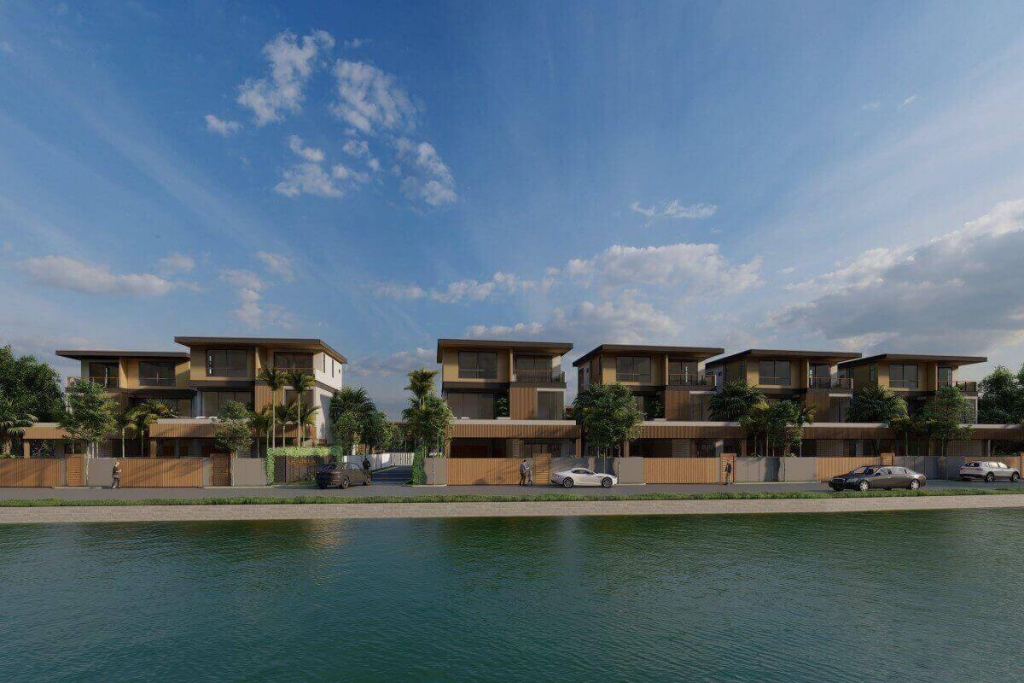 普吉岛 Cherng Talay 拉古纳地区附近待售的 3 卧室湖景泳池别墅
