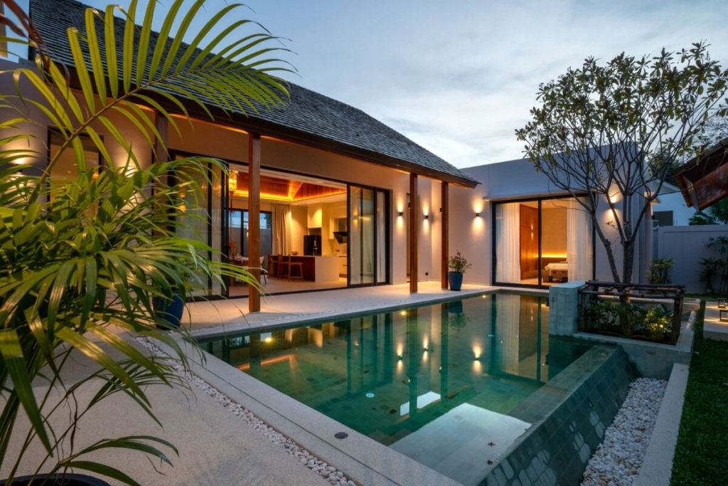 3 Bedroom Pool Villa 5 Minutes to Boat Avenue for Sale in the Pasak area of Cherng Talay, Phuket