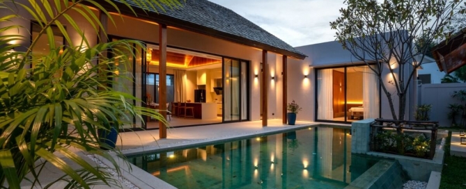 3 Bedroom Pool Villa 5 Minutes to Boat Avenue for Sale in the Pasak area of Cherng Talay, Phuket