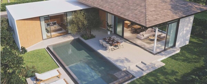 3 Bedroom Spring Inspired Pool Villas for Sale 10 Mins to UWC in Thalang, Phuket