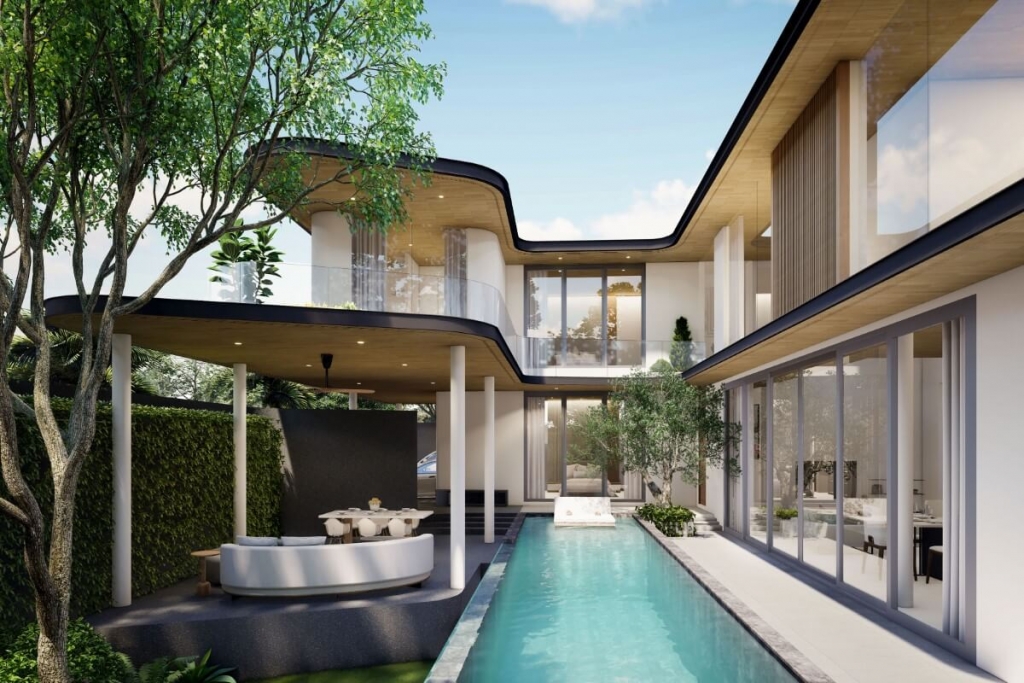 5 Bedroom Luxury Pool Villas for Sale near HeadStart International School in Cherng Talay, Phuket