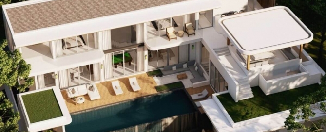 5 or 6 Bedroom Luxury Pool Villas for Sale near Headstart International School in Cherng Talay, Phuket