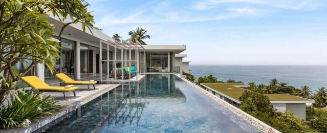 4 Bedroom Sea View Penthouse Pool Condo for Sale on Naithon Beach, Phuket