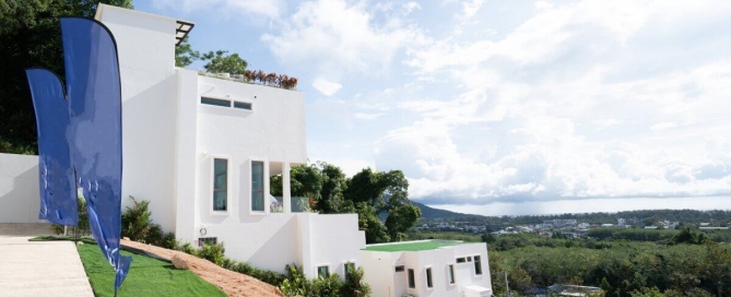3 Bedroom Pool Villas with Views to the Sea for Sale in Thalang near Phuket International Airport