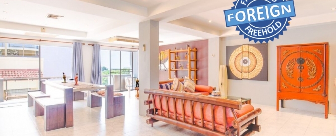 2 Bedroom Foreign Freehold Condo with Partial Sea View for Sale near Rawai Beach, Phuket